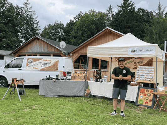 Schnitzertreffen im Haasenwald in Ebersbrunn