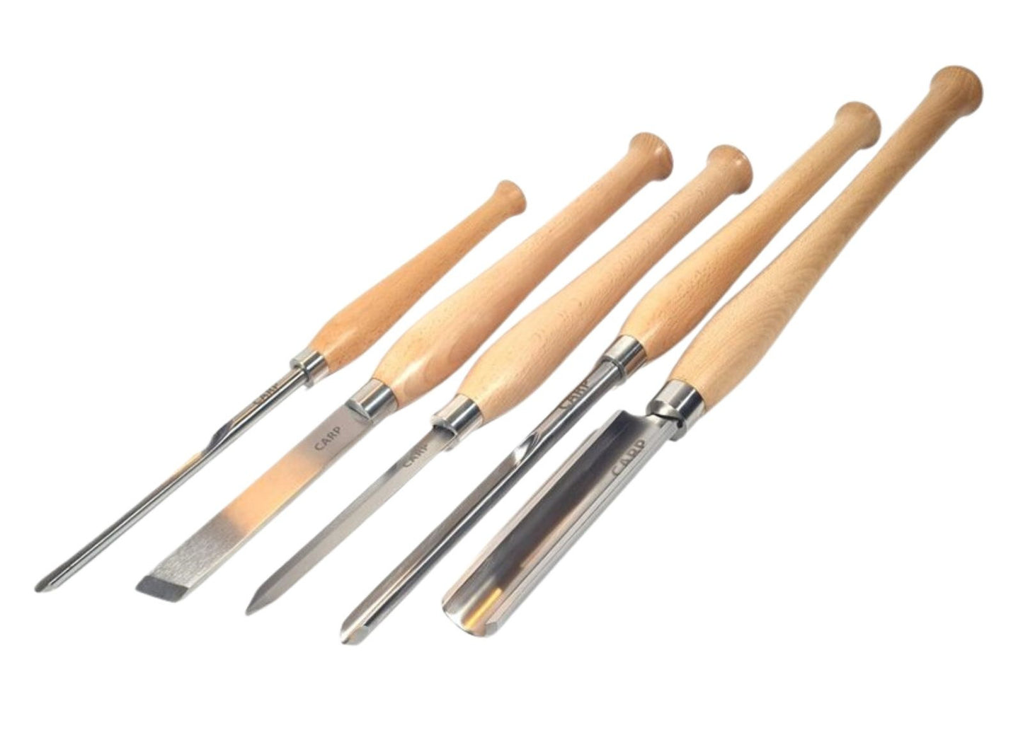 CARP Anfängersatz 5-teilig – Starterset Drechselwerkzeuge