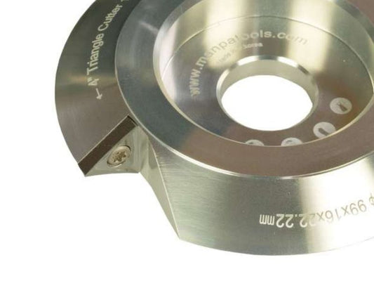 Triangle Cutter 100 mm - Holzfrässcheibe mit dreieckigen HM-Schneiden