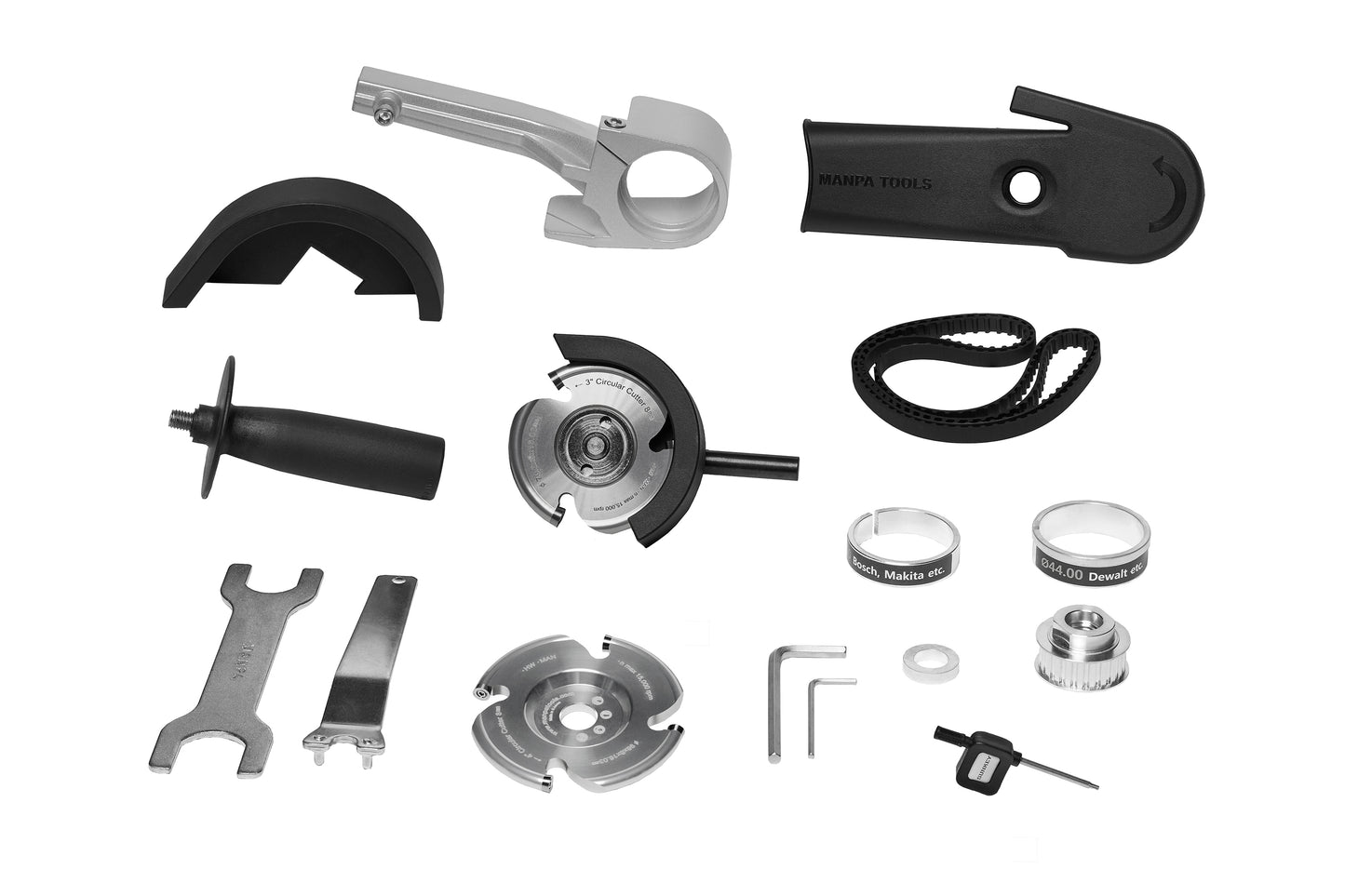 Multi Cutter Basic-Set, Aufsatz für Winkelschleifer