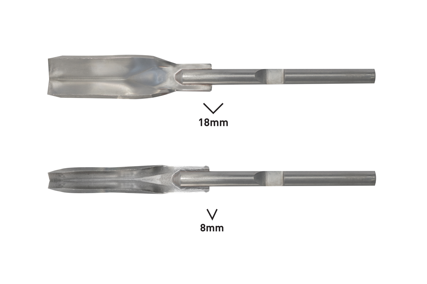 V-Meißel 60° & 90° für Arbortech Power Chisel