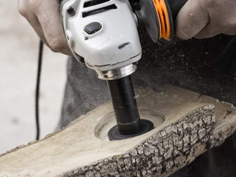 Arbortech Mini Turbo Kit Holzfräser für Winkelschleifer