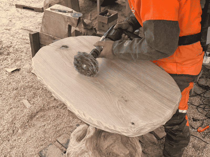 Schleifwerkzeug für Holz