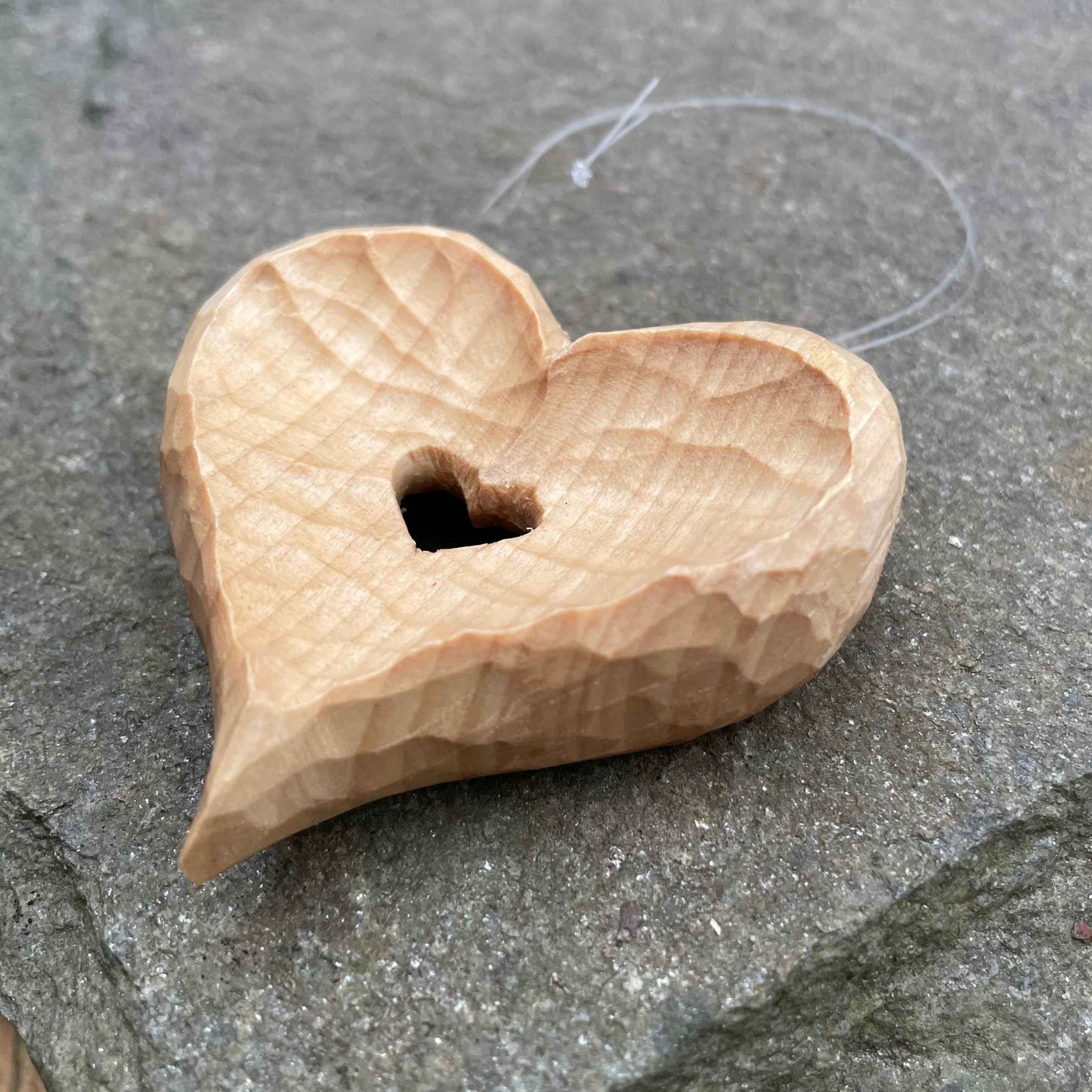 Nr.14 - "Herz im Herz" konkav ausgearbeitet & gewachst