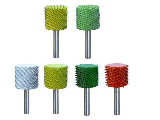 Saburrtooth Raspelfräser – „Breiter Zylinder“ · 3,2mm für Dremel & Proxxon