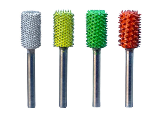 Saburrtooth Raspelfräser – „Kleiner Zylinder“ · 3,2mm für Dremel & Proxxon