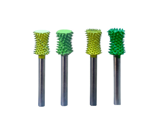 Saburrtooth Raspelfräser – „Konkaver Zylinder“ · 3,2mm für Dremel & Proxxon