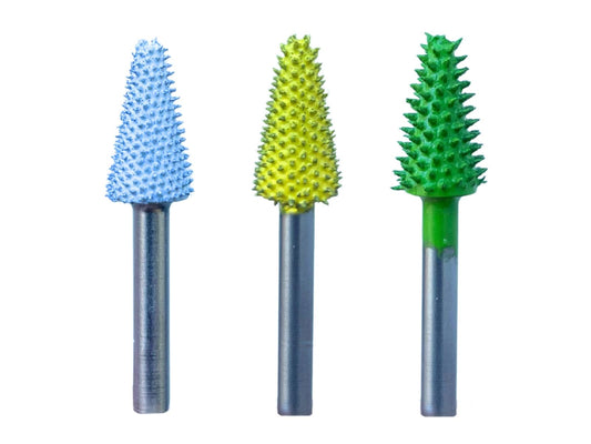 Saburrtooth Raspelfräser – „Kleiner Kegel“ · 3,2mm für Dremel und Proxxon