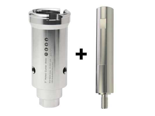 3" Holes Cutter + Verlängerung