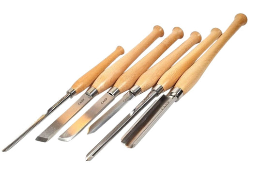 CARP Drechselmessersatz 6-teilig – Grundausstattung