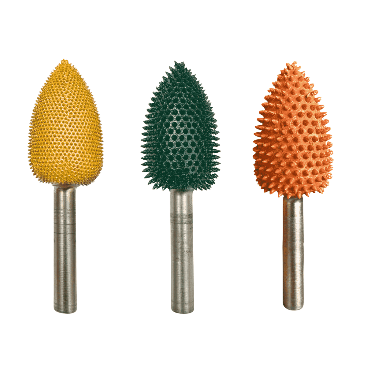 Saburrtooth Raspelfräser "Flamme" Ø 19 mm, Schaft 6mm für Geradschleifer