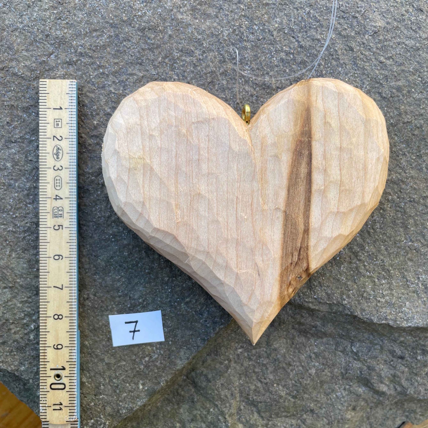 Nr.7 - Volles Herz, naturbelassen und gewachst