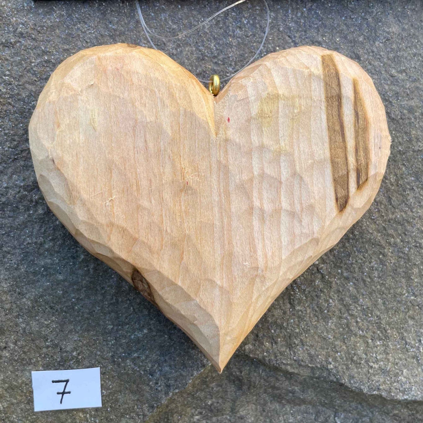 Nr.7 - Volles Herz, naturbelassen und gewachst