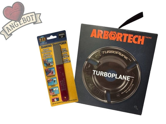 Set-Angebot: Arbortech TURBOPlane + Diamantfeile
