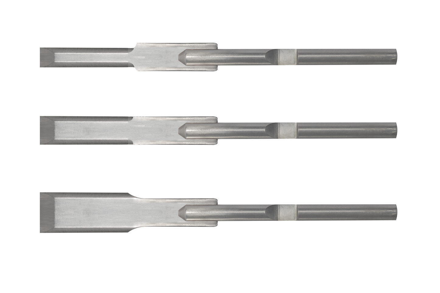 Flachmeißel in 3 Größen für Arbortech Power Chisel