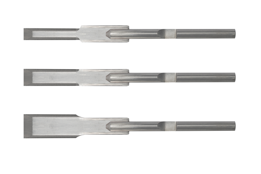 Flachmeißel in 3 Größen für Arbortech Power Chisel