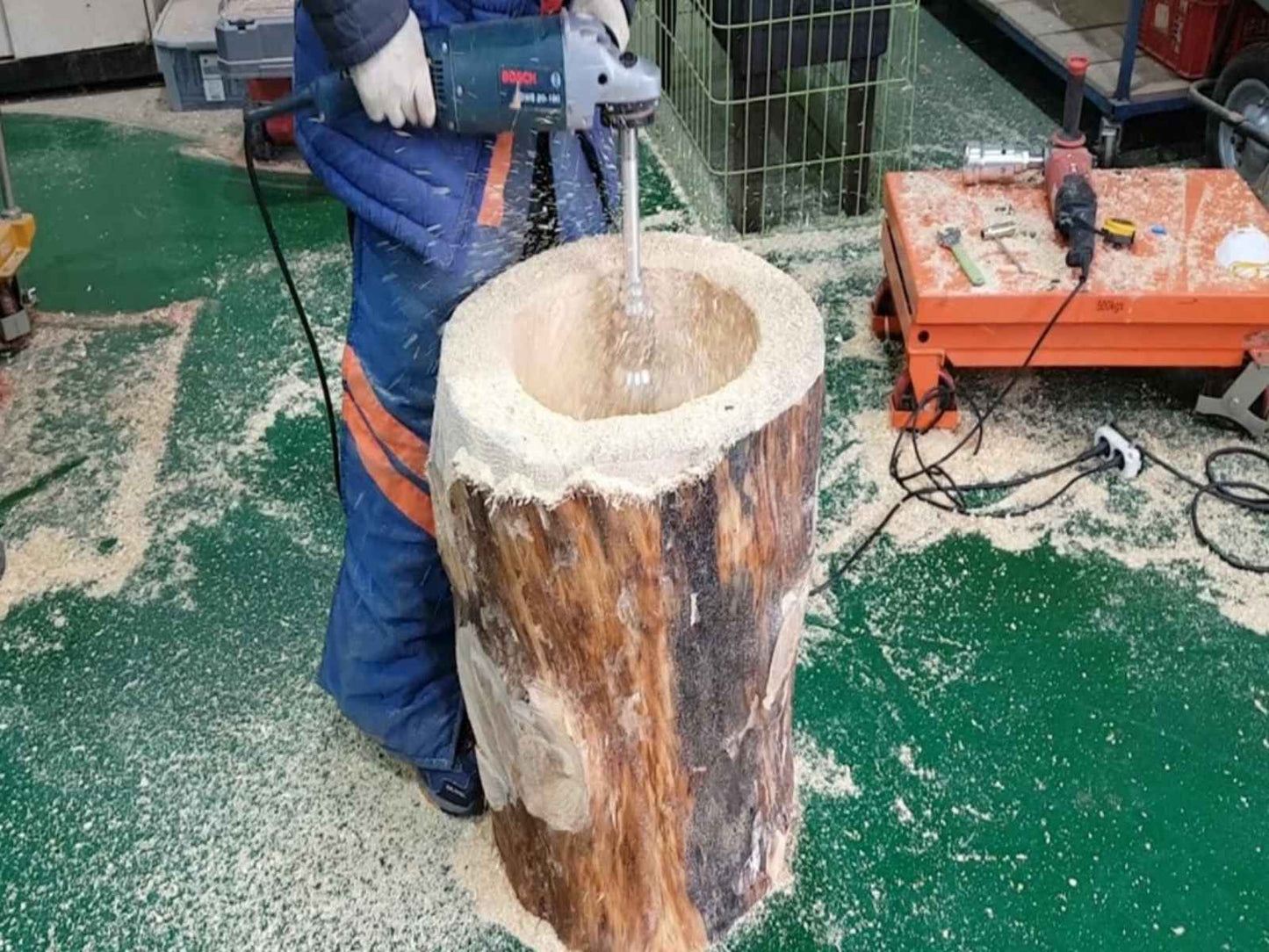 4" Holes Cutter – Lochfräser 80 mm für Winkelschleifer