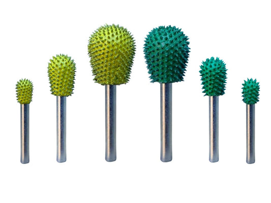 Saburrtooth Raspelfräser – Form „Birne“ · 3,2 mm für Dremel & Proxxon