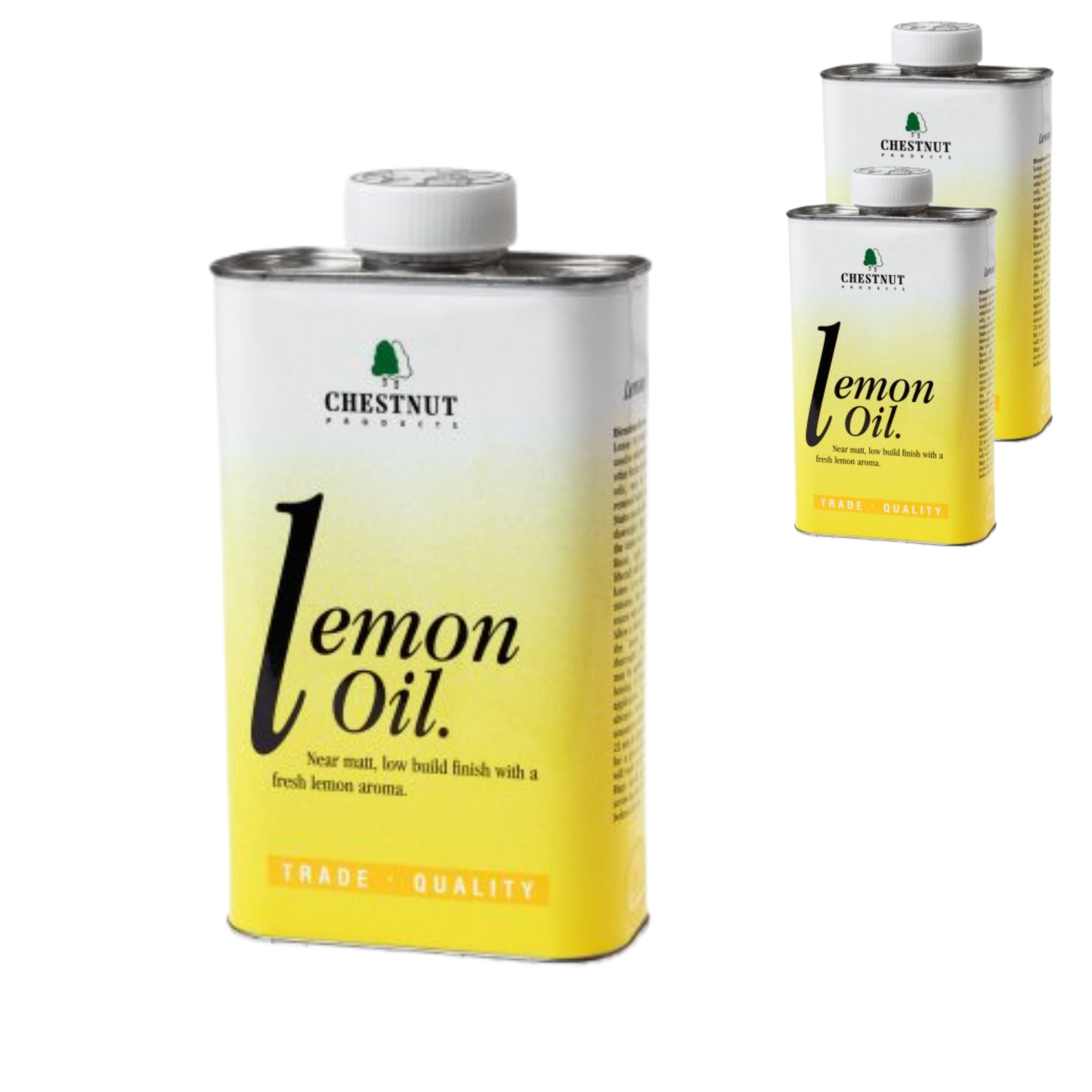 Chestnut Lemon Oil – dünnflüssiges Holzöl 0,5 Liter & 1 Liter