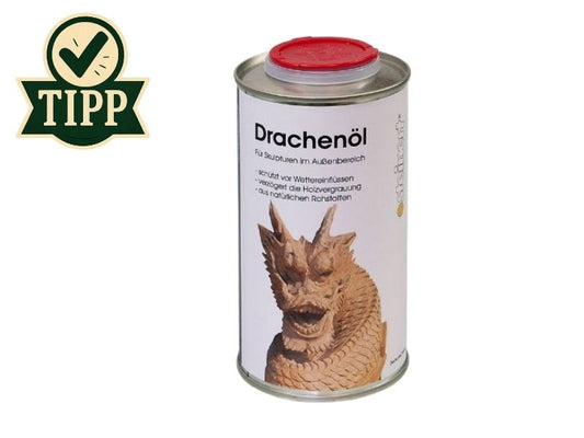 Drachenöl 0,5 Liter - Holzöl farblos für Außenbereich
