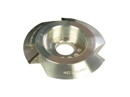 Triangle Cutter 100 mm - Holzfrässcheibe mit dreieckigen HM-Schneiden