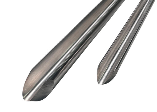 CARP S-Serie Schalenröhre 13 mm - Fingernagelanschliff