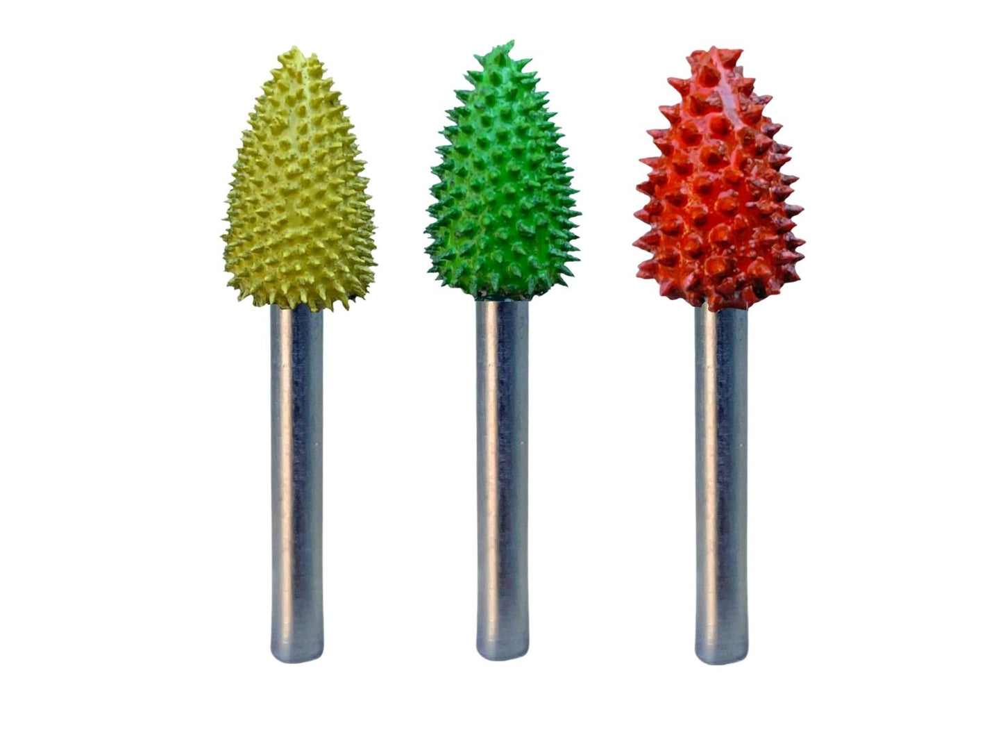 Saburrtooth Raspelfräser – „Große Flamme“ · 3,2mm für Dremel & Proxxon