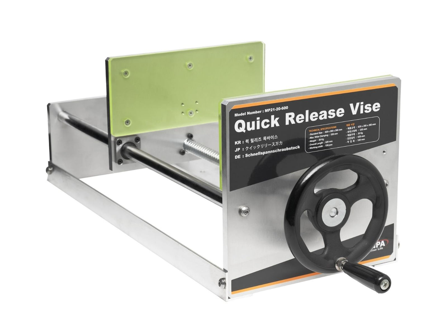 Quick Release Vice - Mobile Spannvorrichtung