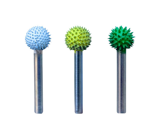 Saburrtooth Raspelfräser – „Kleine Kugel“ · 3,2mm für Dremel & Proxxon