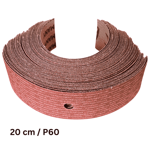 Klingspor Schleifgewebe P60 Schleifstern Ersatzstreifen – 20 cm