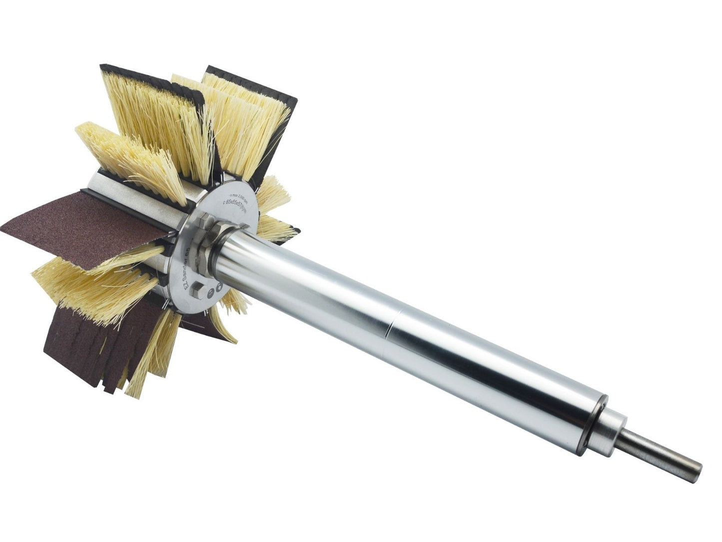 Schleifwalze inkl. kugelgelagerter Verlängerung im Komplettset