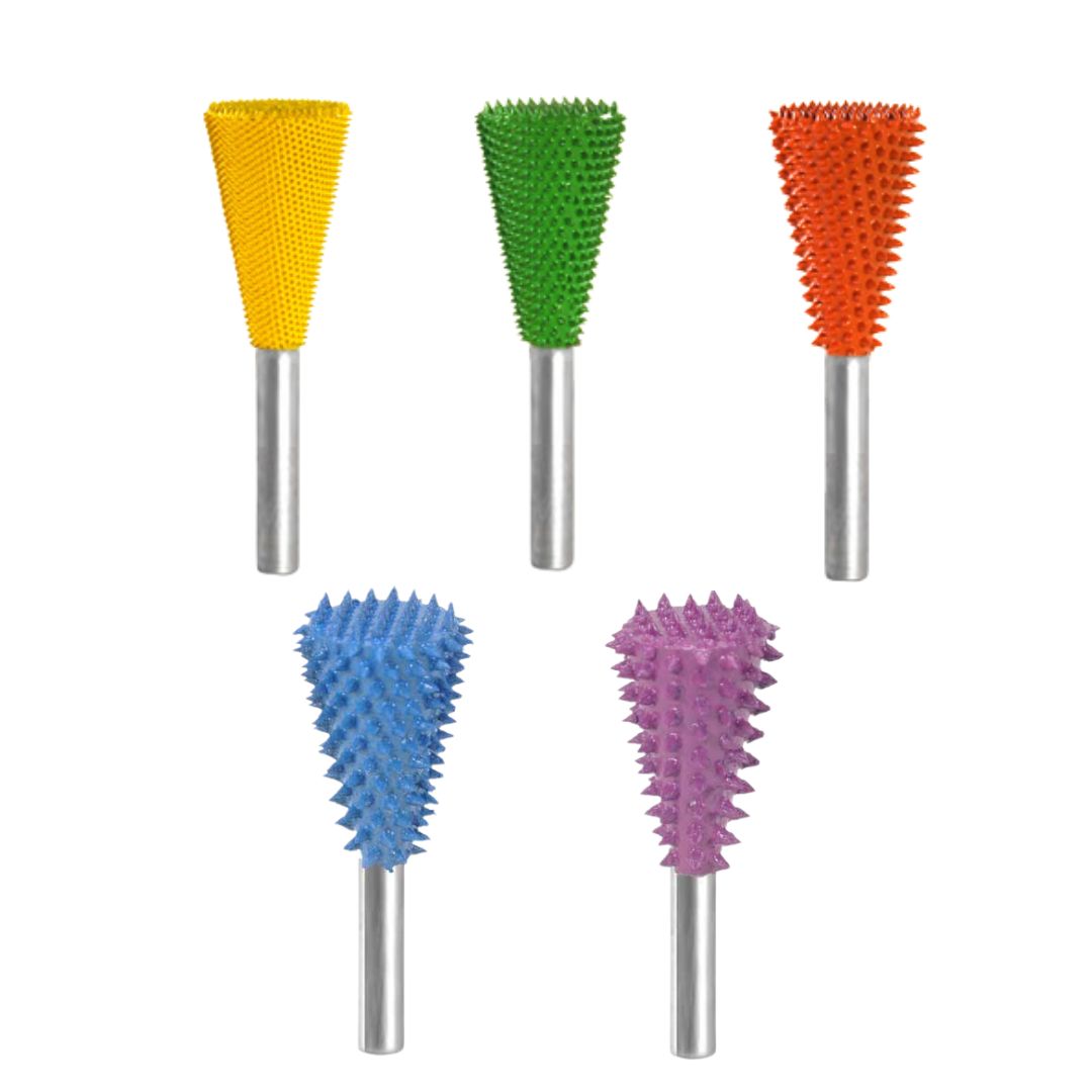 Besetzter Schwalbenschwanz Ø 19 mm, Fein bis Grob