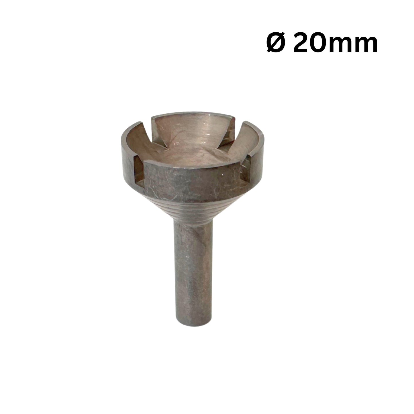 Augenfräser 6,0 mm Schaft – Set (7-tlg.) & Einzelgrößen Ø 10–40