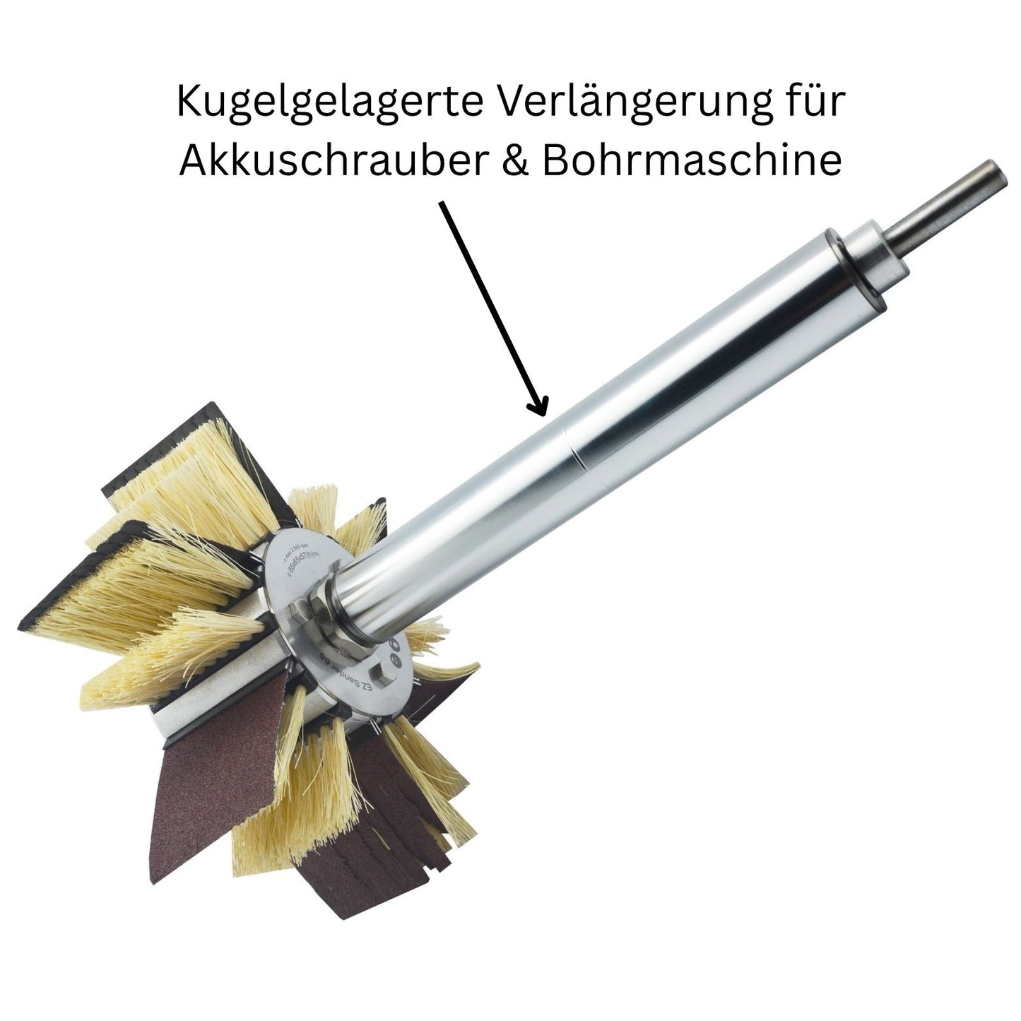 Lamellenschleifer Walze EZ-Sander 65 für Bohrmaschine - Manpa Tools