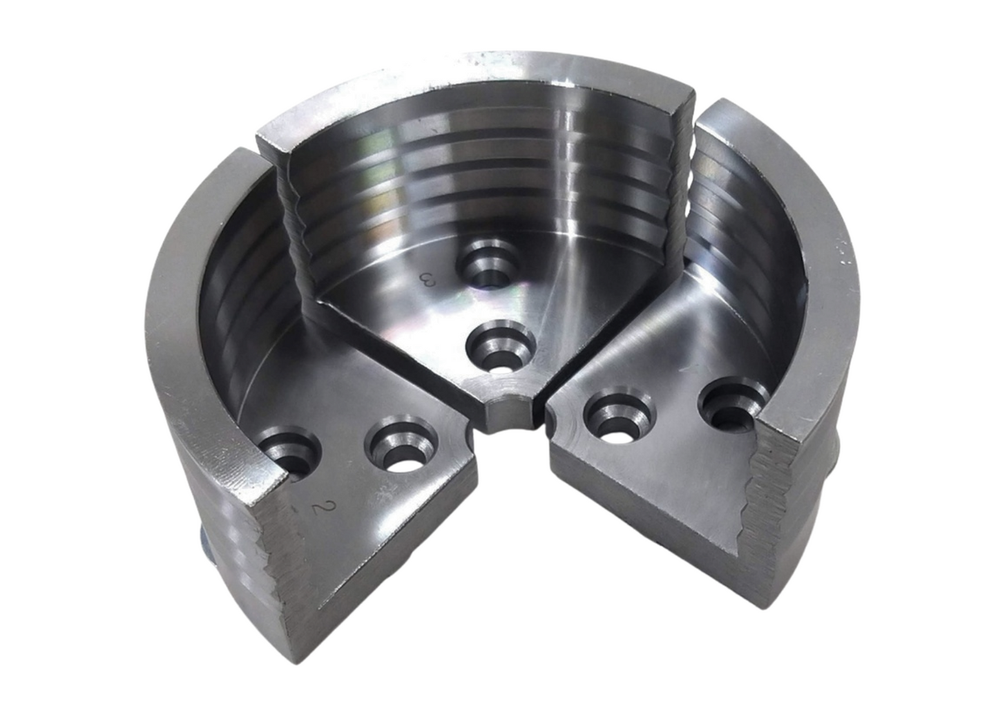 Hohe gerippte Backen für CARP C1 Spannfutter