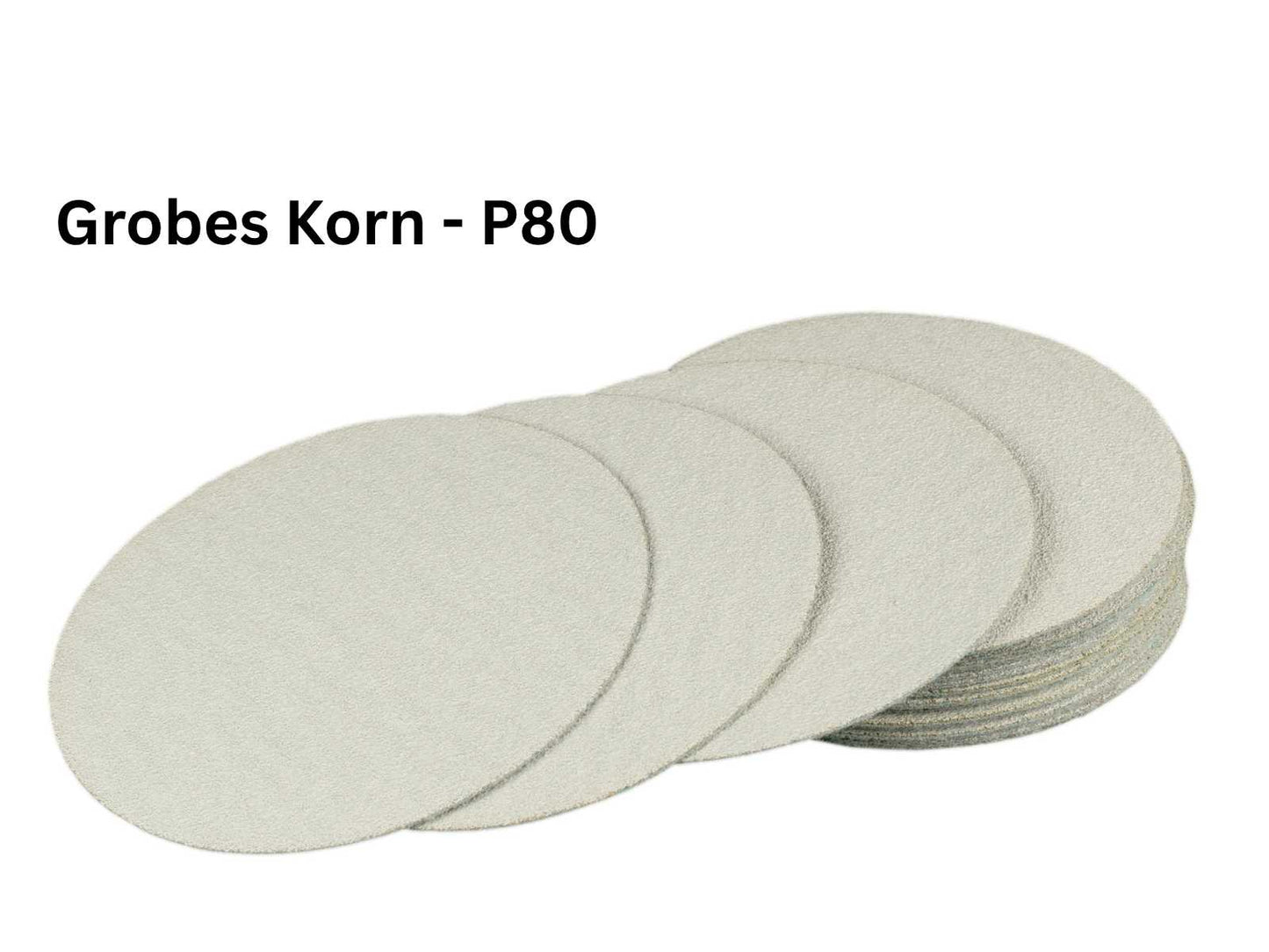 4" Schleifscheiben 100mm - Körnung: P80 oder P240