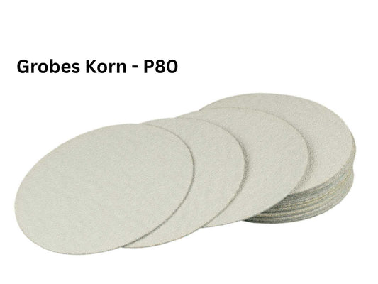 3" Schleifscheiben 75mm - Körnung: P80 oder P240
