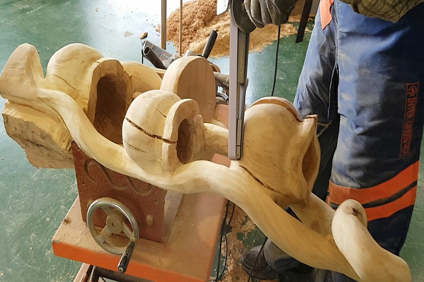 Bandschleiferaufsatz für Winkelschleifer - Manpa Tools
