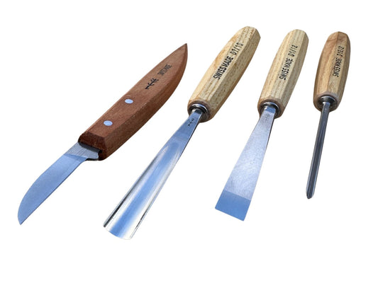 Pfeil Einsteigerset - Schnitzwerkzeug 4 tlg.