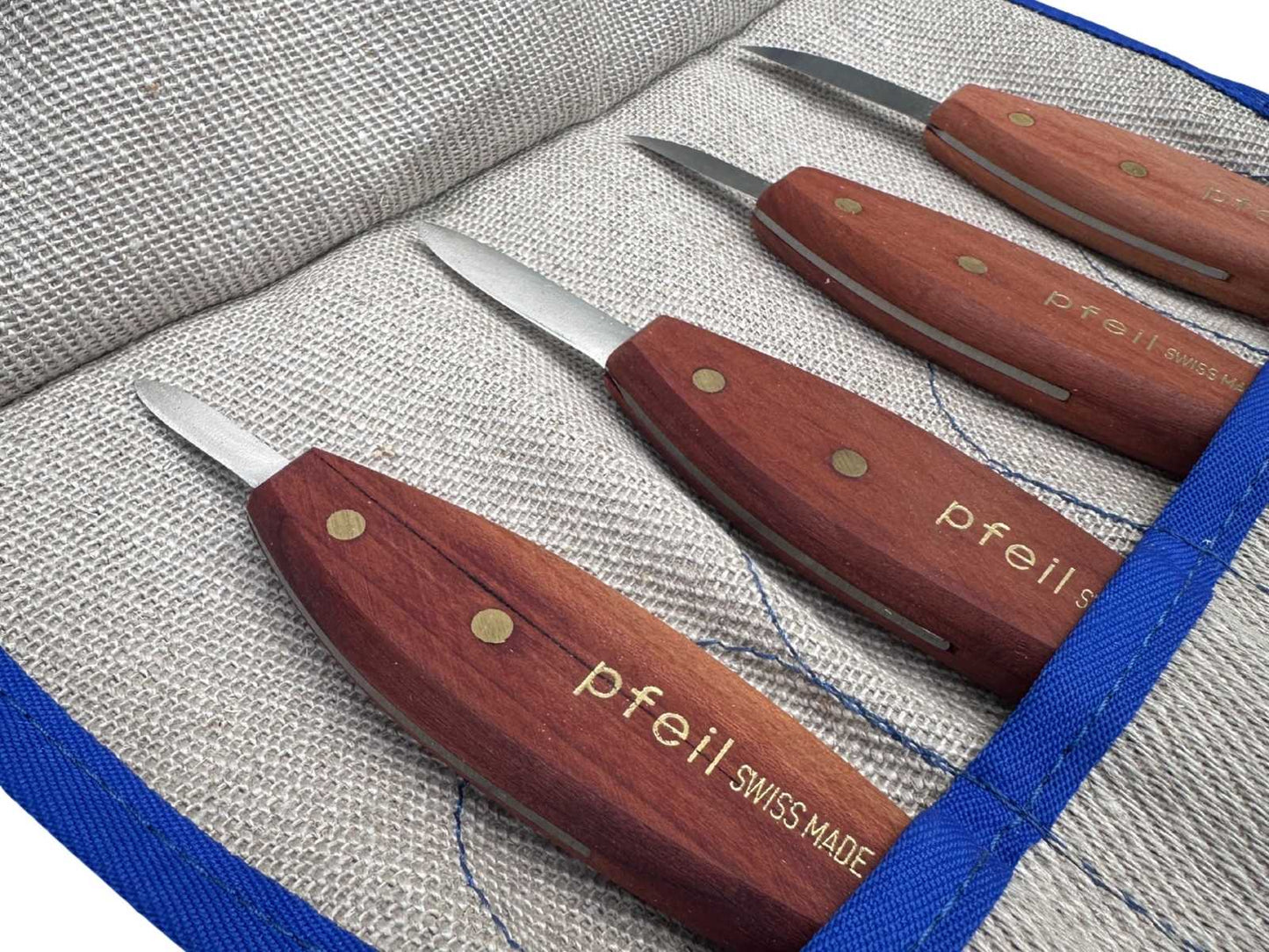 pfeil Schnitzmesser-Set 4-teilig