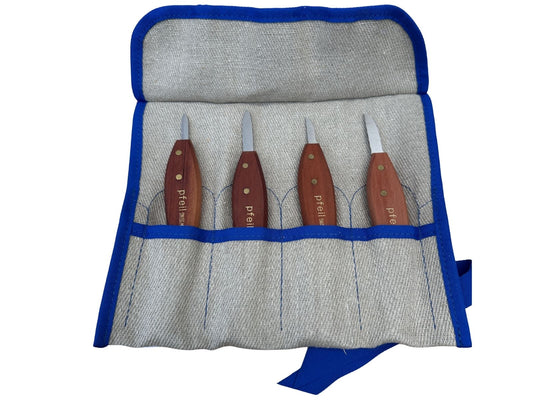 pfeil Schnitzmesser-Set 4-teilig