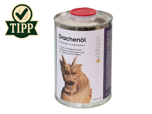 steinert Drachenöl 0,5 Liter - Holzöl farblos für Außenbereich